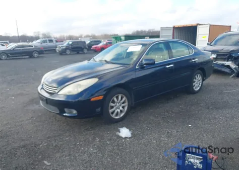 2004 Lexus Es 330 from USA, damaged, VIN JTHBA30G145019197